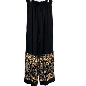 Vintage Gene Ewing BIS Wide Leg Cropped Pants Women's Size S